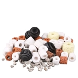 森森 Материал фильтра для аквариума, дом для бактерий, фильтрующий материал для аквариума семь в одном, керамический кольцевой фильтр, медицинское каменное стеклянное кольцо