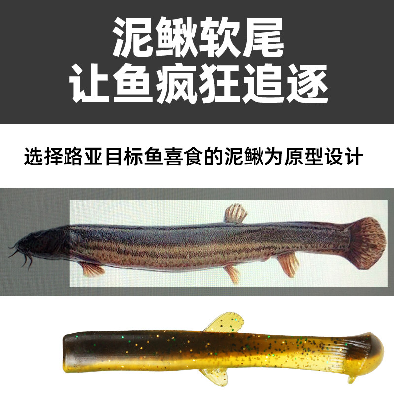 25款铅头软饵加尾钩泥鳅尾T尾穿好铅头钩双钩路亚饵钓组翘鲈鳜鱼,淘宝优惠券,粉丝福利购,淘宝优惠卷