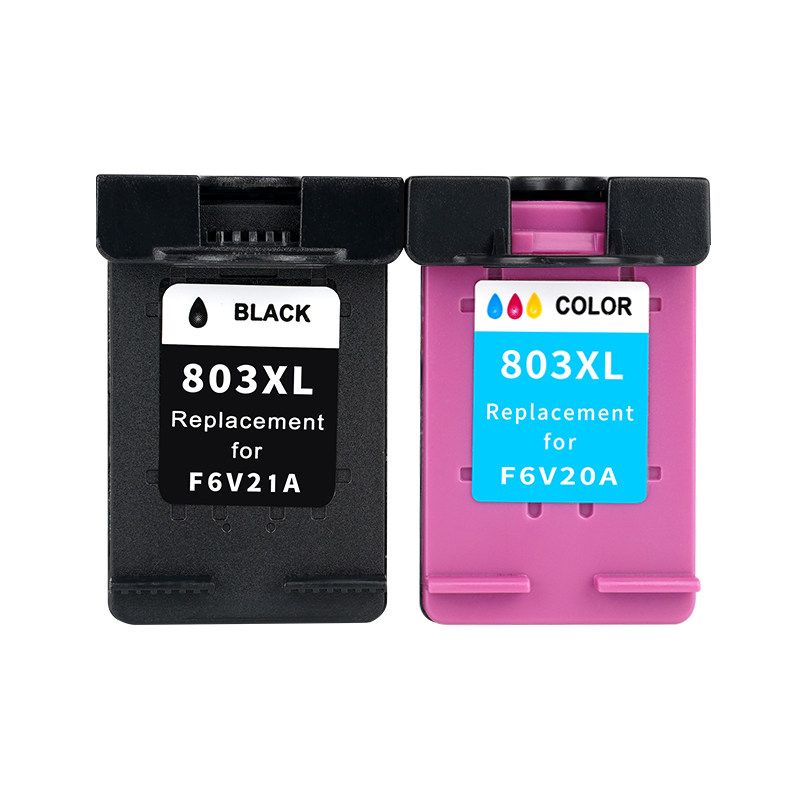 惠普打印机803黑色彩色大容量墨盒 豪纳亨墨盒