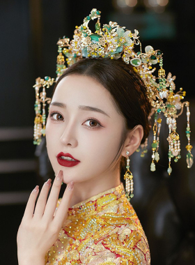 新娘结婚古装汉服写真样片配饰