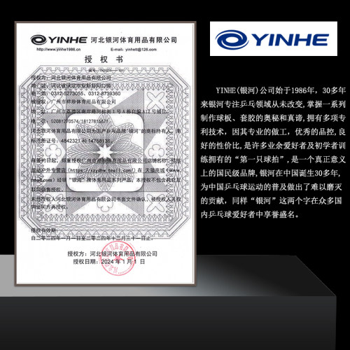 银河乒乓球拍 专业级8星单拍中大学生上课兵乓球拍八星高弹横直拍 - 图3