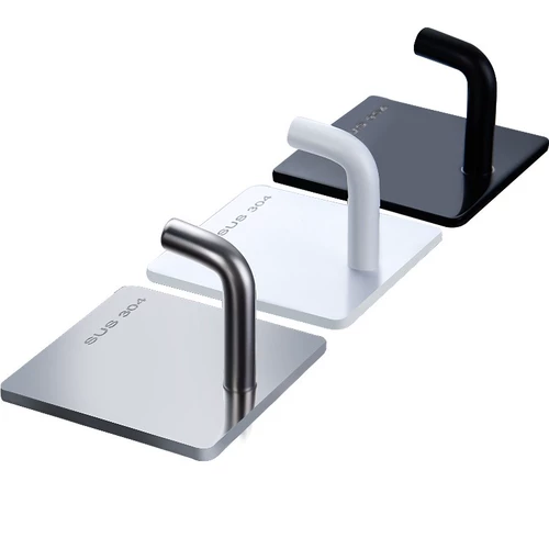 Крюк Сильный липкий клей -Без кухонная кухня дверь ванной дверь подвесная крючка на стене висящая стена, висящая без следов крючков