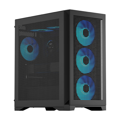 先马平头哥M1 M2 M9小机箱台式网孔散热机箱游戏240水冷MATX机箱 - 图0