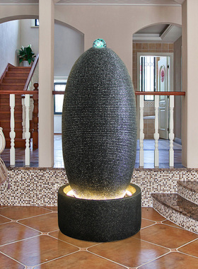 欧式风简约时尚喷泉家里装饰品