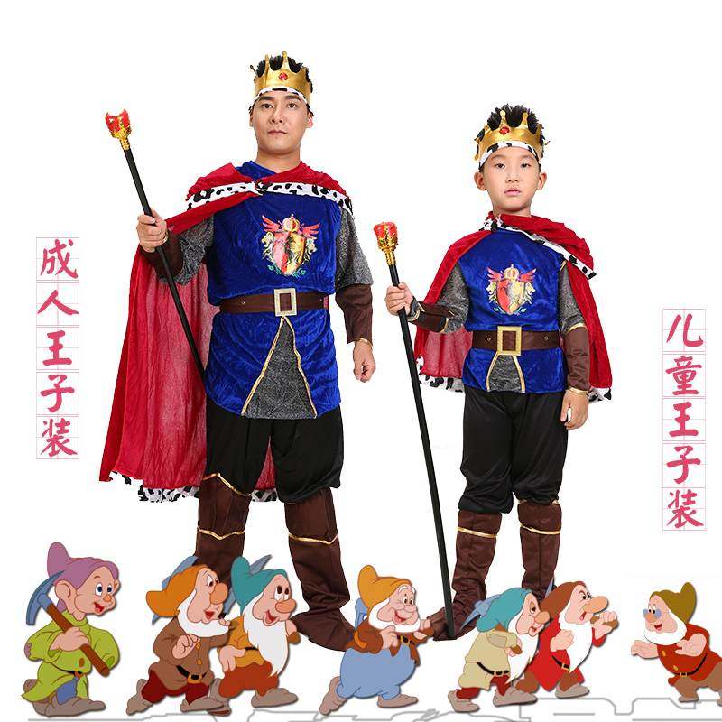 白雪公主和七个小矮人表演服装成人儿童小矮人演出服全套舞台衣-图2