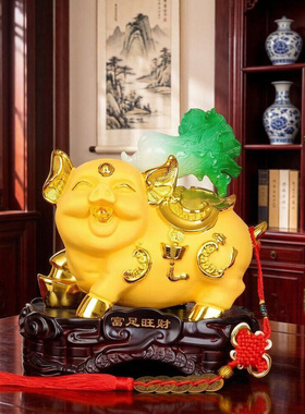 猪礼品招财节日乔迁客厅礼御鑫阁
