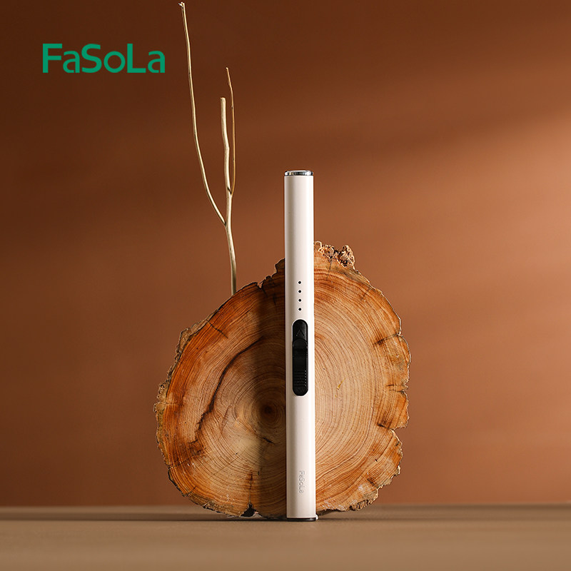 FaSoLa香薰蜡烛点火器电子脉冲长手柄打火机点火枪防风充电点火棒,淘宝优惠券,粉丝福利购,淘宝优惠卷