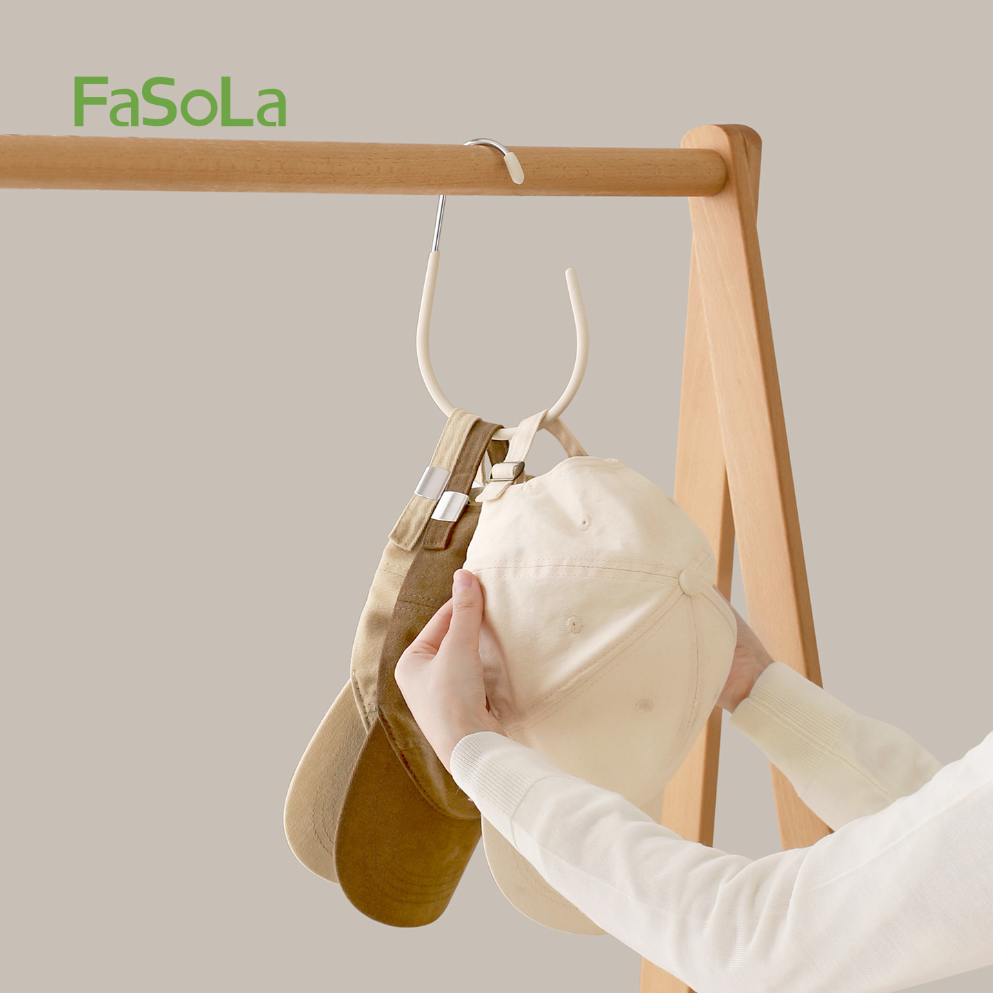 FaSoLa帽子收纳挂钩架家用宿舍衣柜不变形挂衣钩多功能展示神器,淘宝优惠券,粉丝福利购,淘宝优惠卷
