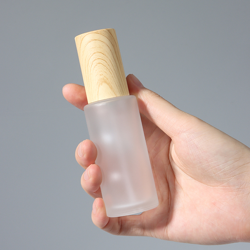 玻璃化妆品木纹分装瓶乳液粉底液护肤品小样小瓶子喷雾瓶细雾喷壶