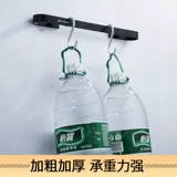 Тапочки для ванной комнаты, бесплатная переночная стена -космическая алюминиевая дверная дверная дверь туалетная туалетная гостиница, дренаж, дренирующие полки в дверной рамке