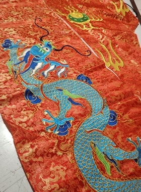 道法自然桌围台布围挡道家堂口装饰万法宗坛神光普照桌布双龙神帐