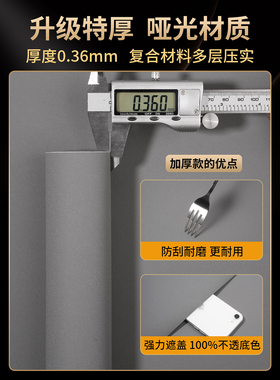 【哑光贴纸】墙纸自粘家具改色