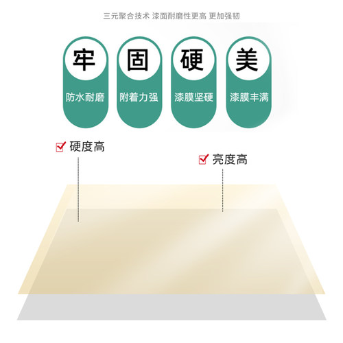 瓷砖漆自喷漆改色专用陶瓷釉面旧地板砖翻新漆卫生间厨房防水油漆 - 图2