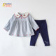 Class A cotton baby girl spring and autumn princess 2 piece set