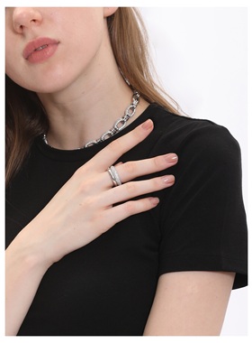 NothingButMini光圈满锆戒指