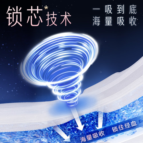 【9.9元专享】苏菲卫生巾超熟睡裸感肌350mm超长夜用姨妈巾 - 图3