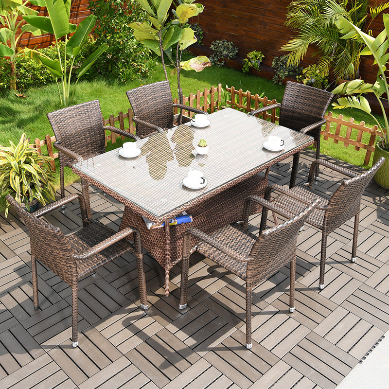 藤朝室外庭院桌椅藤椅家用阳台扶手藤椅单人靠背椅编织藤条椅子,淘宝优惠券,粉丝福利购,淘宝优惠卷