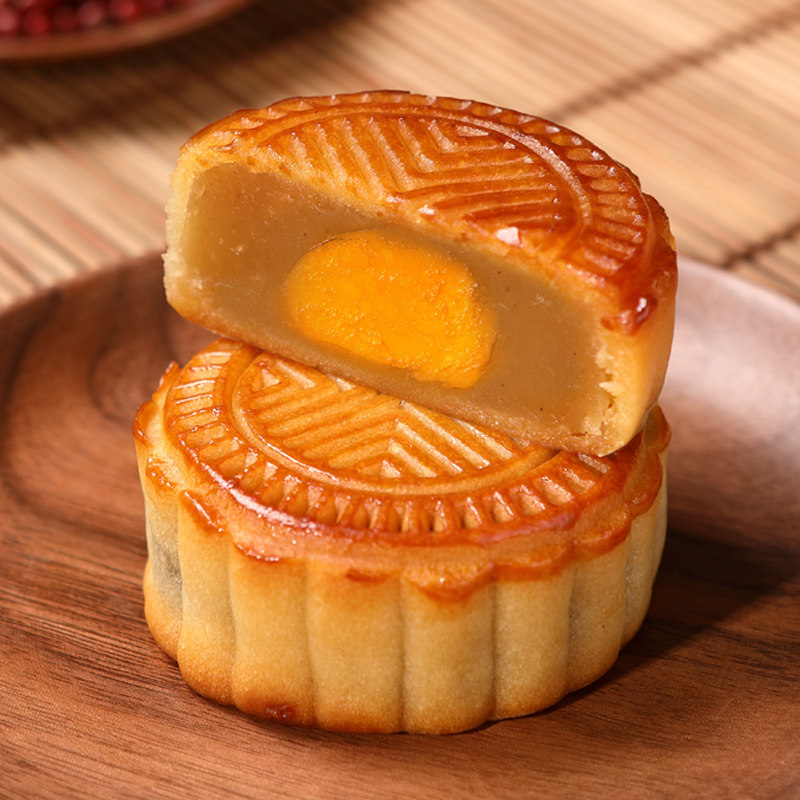 中秋节散装多蛋黄莲蓉豆沙广式月饼 乐微月饼