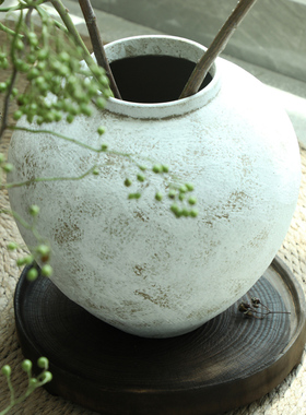 侘寂风陶瓷景德镇花瓶