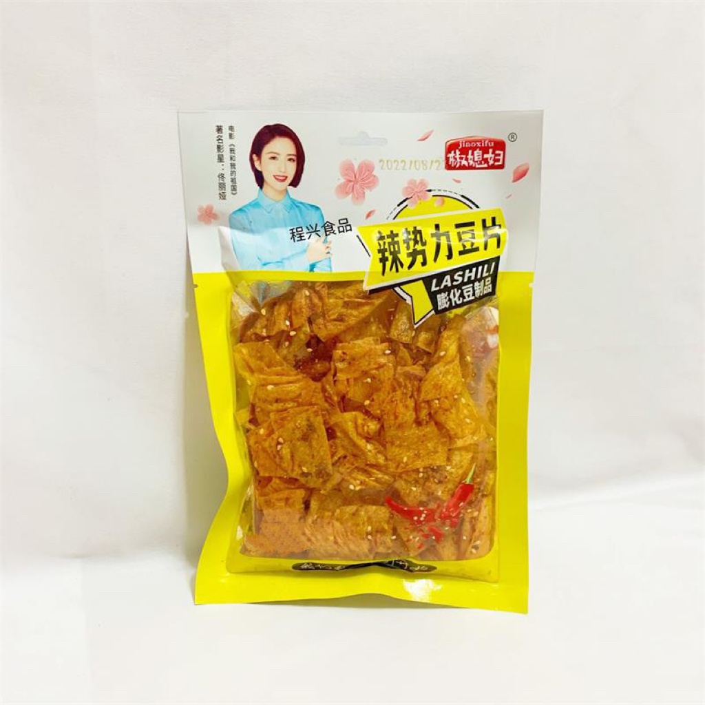 椒媳妇辣势力辣条80g网红豆块豆皮豆制品辣条儿时怀旧麻辣片零食 - 图0