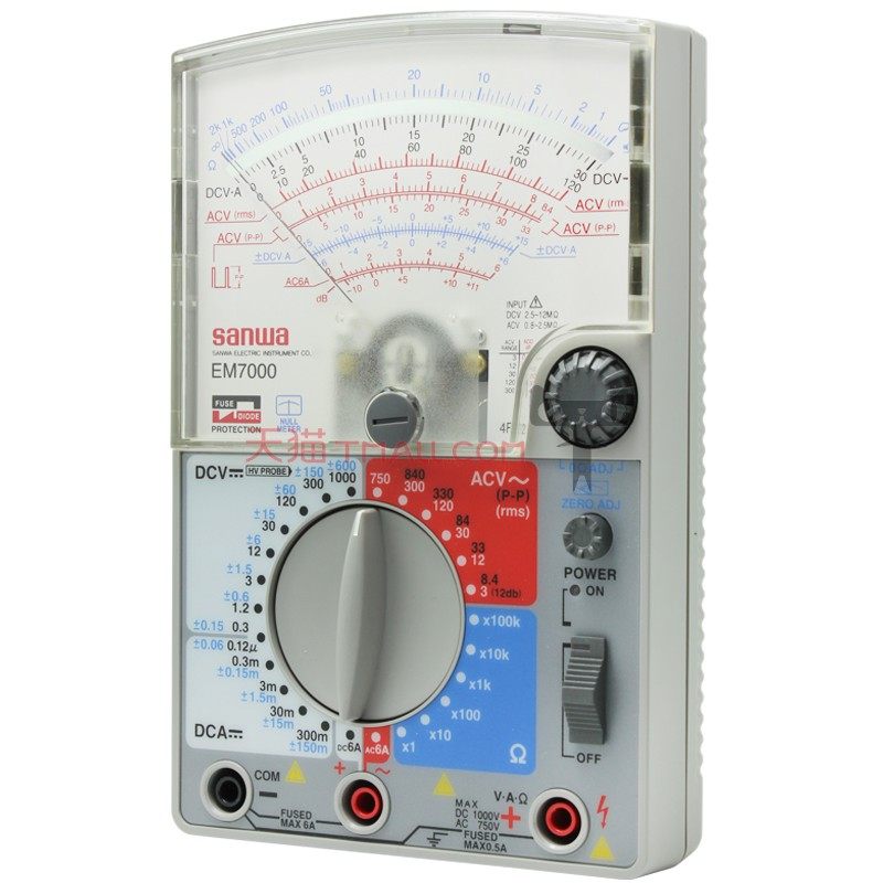 sanwa高精度多功能指针式万用表 田诚仪器万用表