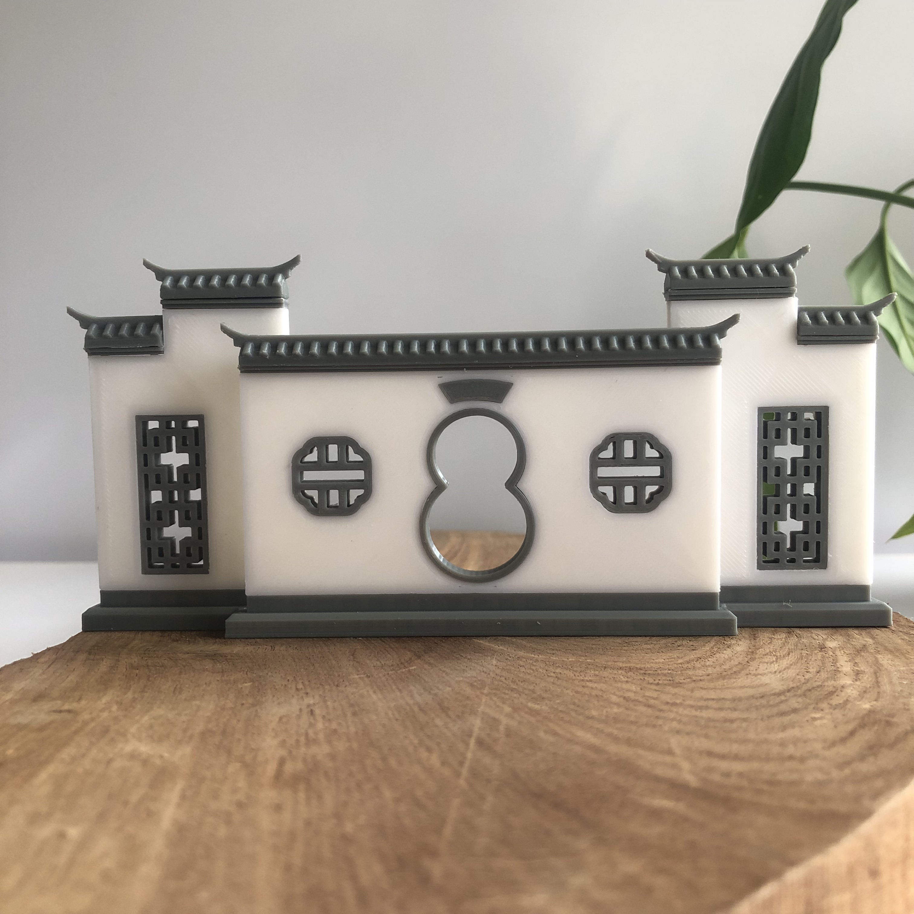 仿古创意微景观假山古建筑微缩景观摆件造景桌面新中式树脂模型 - 图2