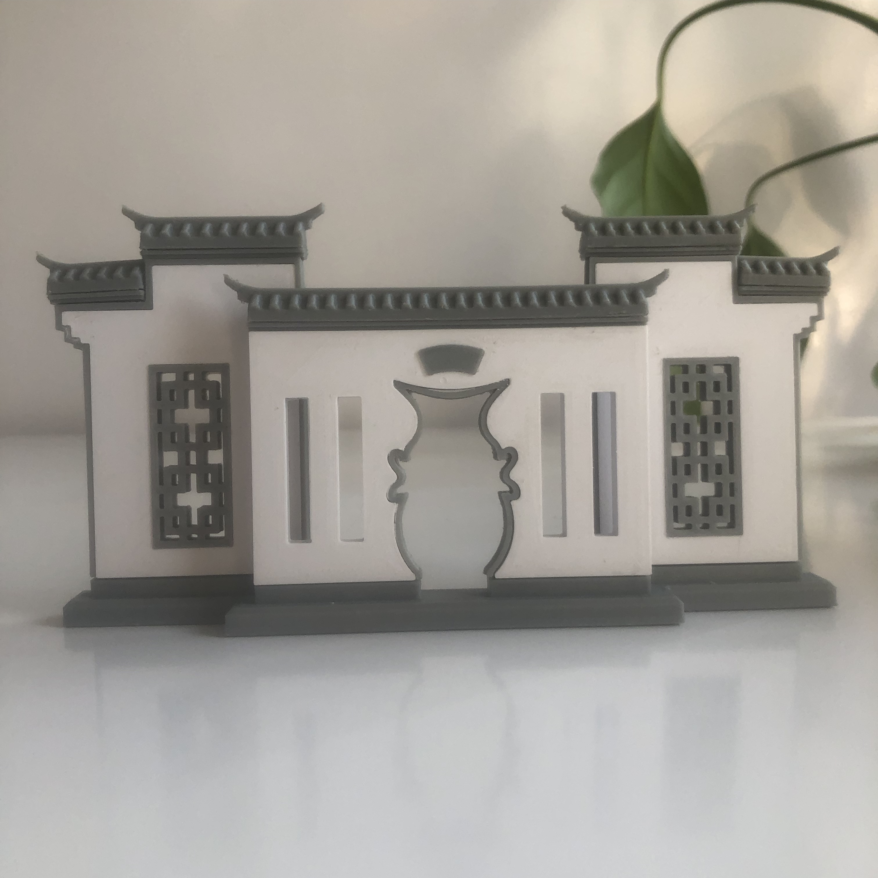 仿古创意微景观假山古建筑微缩景观摆件造景桌面新中式树脂模型 - 图0