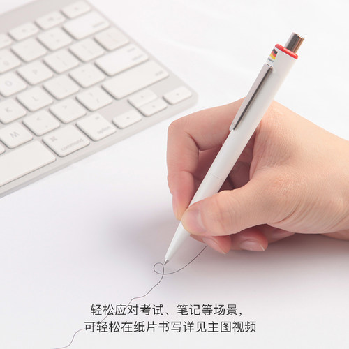 可团购定制 防水速干德国进口schneider施耐德K1办公按动高颜值中性笔学生考试水笔0.5+mm G2+笔芯 - 图0