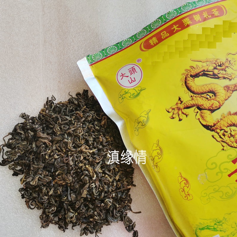 2024年新茶大栗树大山头云龙碧螺春茶绿茶特级400克袋装大理特产 - 图1