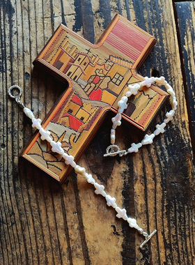 Cootie银天然珍珠手链