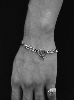 cootie男女通用银质时尚做旧手链