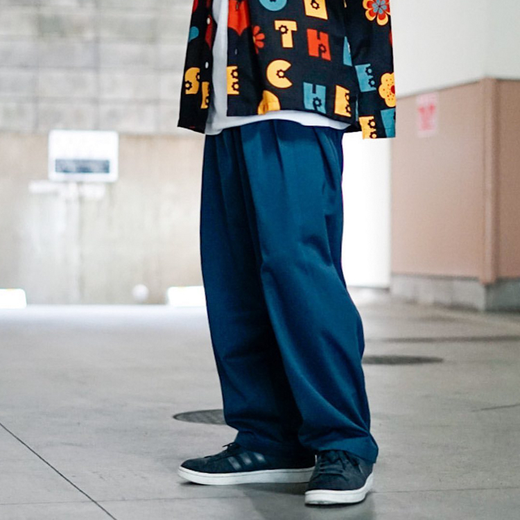 Cootie C/R Twill Raza 1Tuck Trousers长裤 - 图1