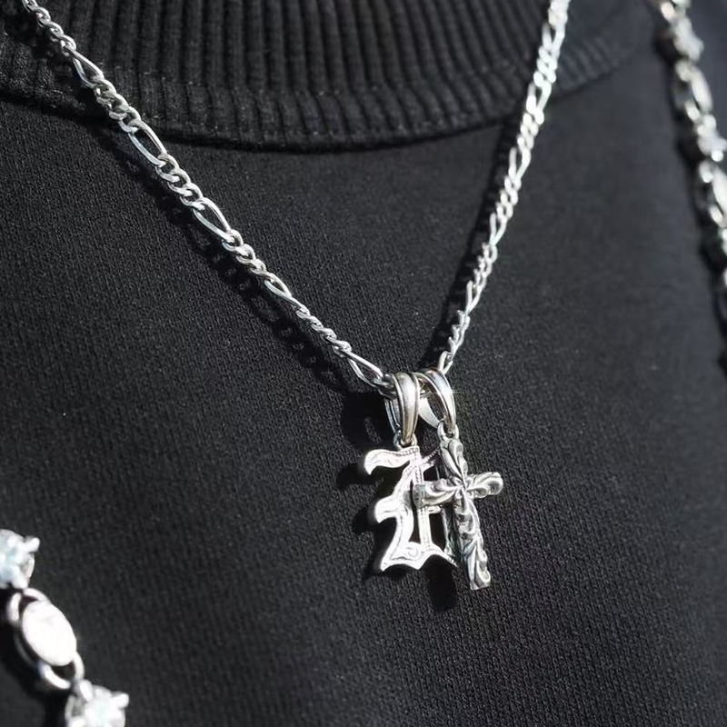 Antidote BuyerClub Ornament Tiny Cross Pendant950银小号 十字 - 图2