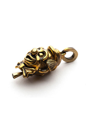 MR.HEAD黄铜小丑钥匙链吊坠