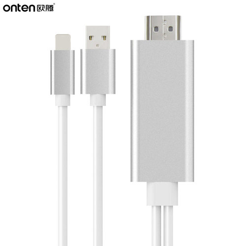 手机转换电视HDMI高清线适用于iphone13 pro Max手机14同屏转换器苹果8转投影仪ipad平板12连接投影仪显示器 - 图0