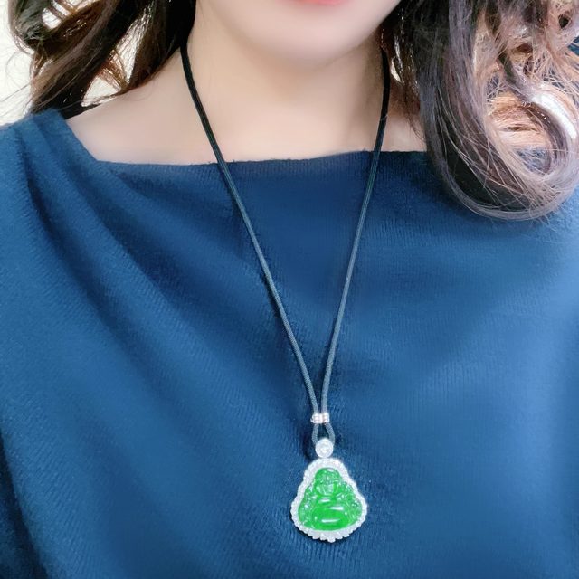 Jewelry Pendant Adjustable Lanyard 18K Gold