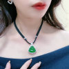 Jewelry Pendant Adjustable Lanyard 18K Gold