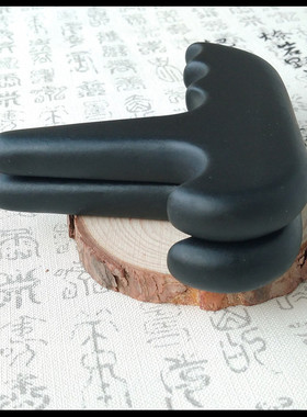 砭石按摩器脚底经络牛角点穴棒
