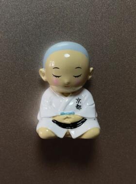 日本购买带回金阁寺一休哥冰箱贴