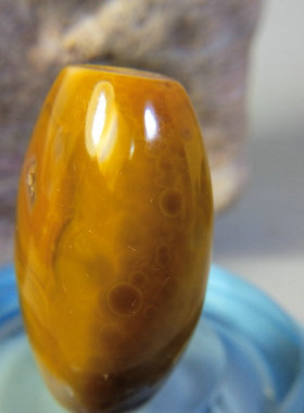 精品好料 非常油润 天然正宗宣化战国红玛瑙吊坠 28×9×38mm左右