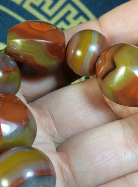 zui好的料天然战国红高玉化玛瑙