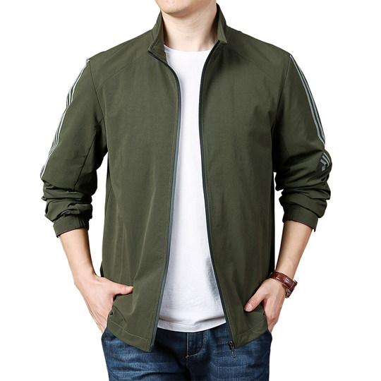 Мужская скоростная куртка jpdun с воротником-стойкой весна и осень свободная