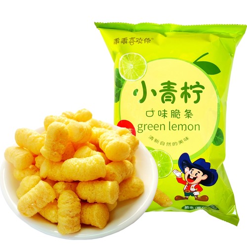 乖乖喜欢你炼乳脆果国产乖乖70g袋装80后怀旧零食膨化食品大礼包 - 图1