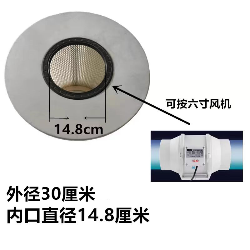 木雕核雕玉雕石雕可水洗吸尘滤芯打磨木工粉末雕刻工作台除尘滤筒 - 图0