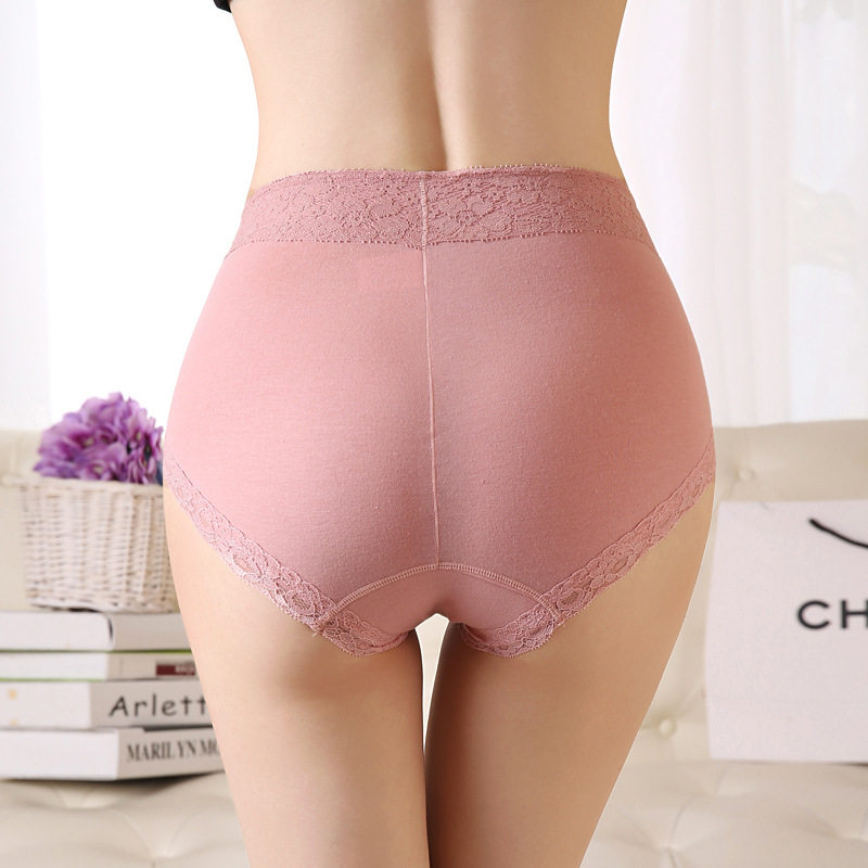 80-200斤中高腰纯棉大码女内裤蕾丝花边性感包臀女士全棉三角裤头,淘宝优惠券,粉丝福利购,淘宝优惠卷