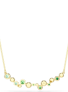 Constella混合切割绿色项链5732247
