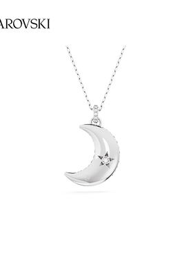 施华落世奇 LUNA 月亮造型 项链 5666181
