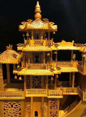 金丝楠一帆风顺帆船摆件家居招财客厅办公室大号红木龙船摆件