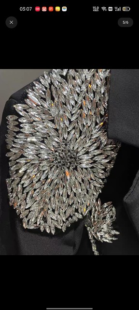 2024 Spring New Black Suit Jacket ຂອງແມ່ຍິງໃນສະໄຕລ໌ເກົາຫຼີແບບສະບາຍໆ ທີ່ນິຍົມກັນໃນປີນີ້