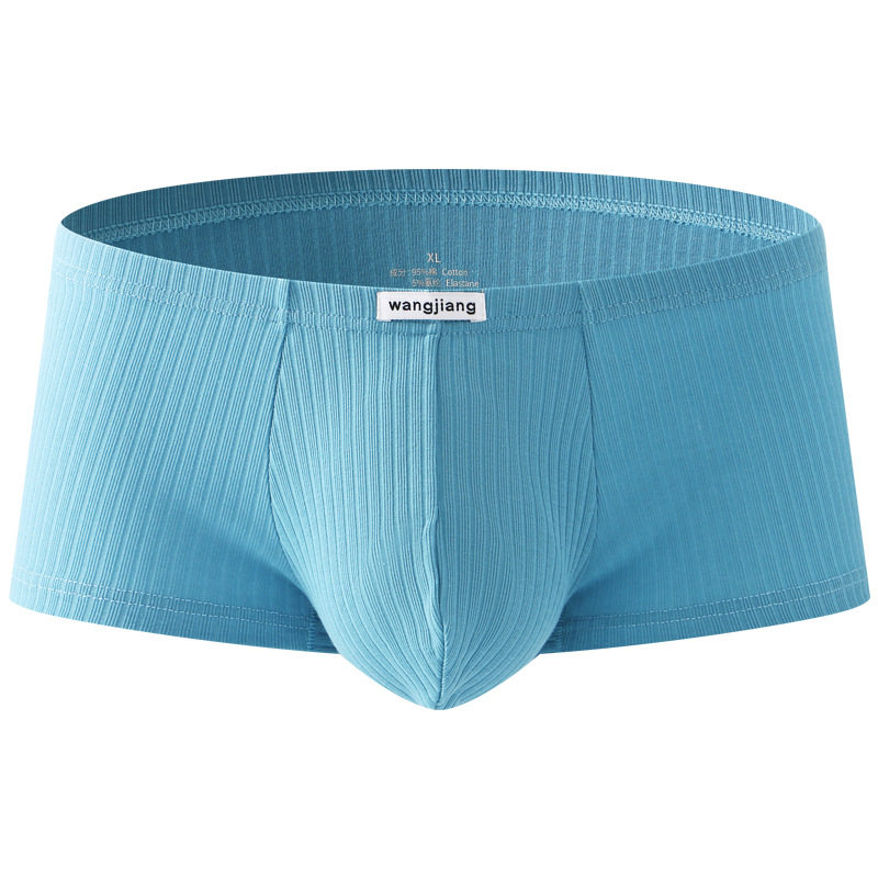 男士纯棉素色纯色夏季简约透气平角内裤潮男低腰四角裤衩3条装,淘宝优惠券,粉丝福利购,淘宝优惠卷